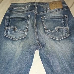 Silver jeans